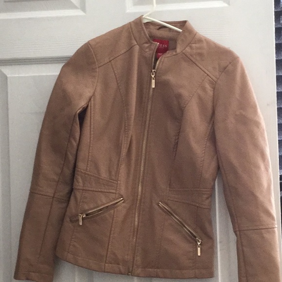 Guess Jackets & Blazers - Tan going out jacket